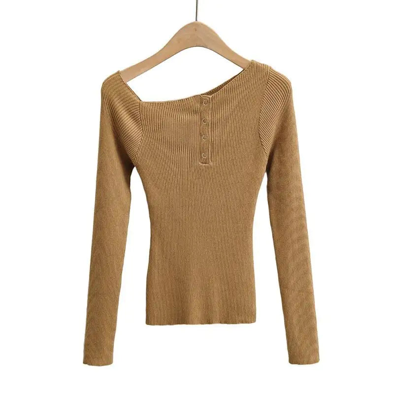 Slim Fit Single Breasted Women's T-Shirt