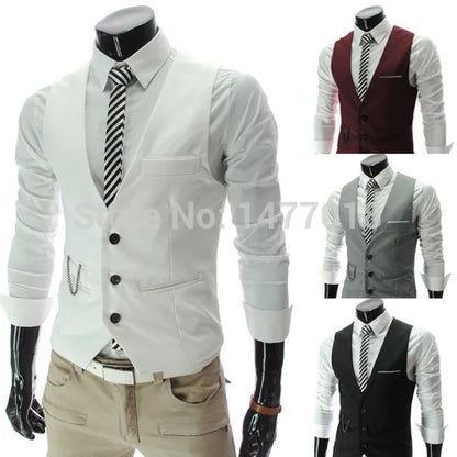 Elegant Suit Waistcoat for Men