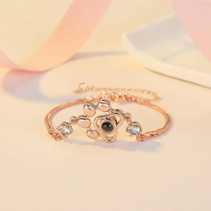 Customizable 100 Languages Projection Bracelet