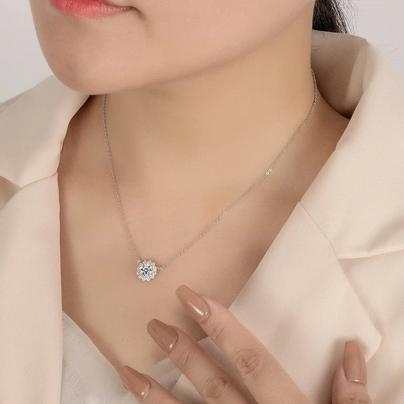 Party Fashion Silver Necklace