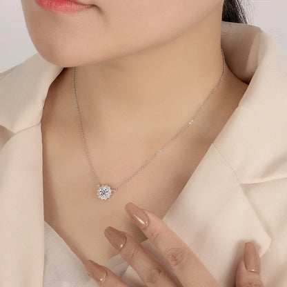 Party Fashion Silver Necklace