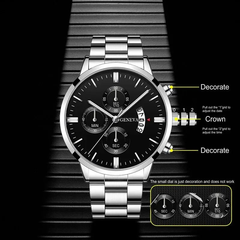 Luxury Quartz Men’s Watch