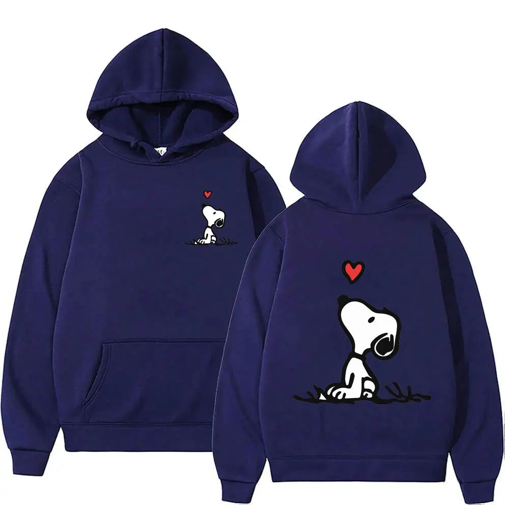Dark Gray Anime Hoodie