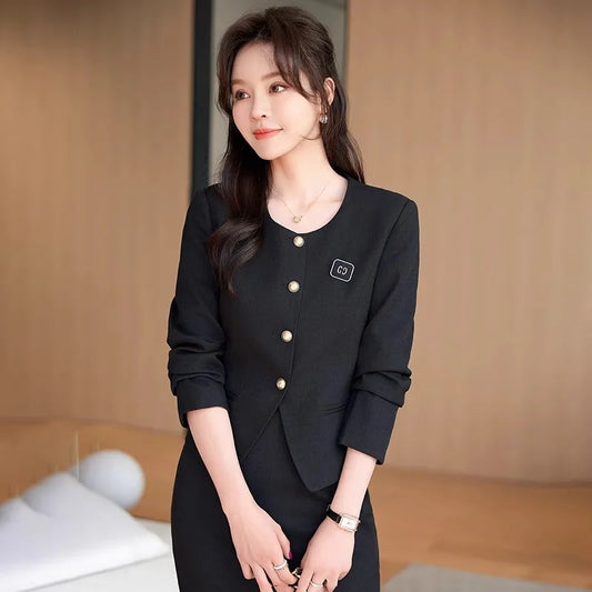 Chic Business Skirt Suit for Women