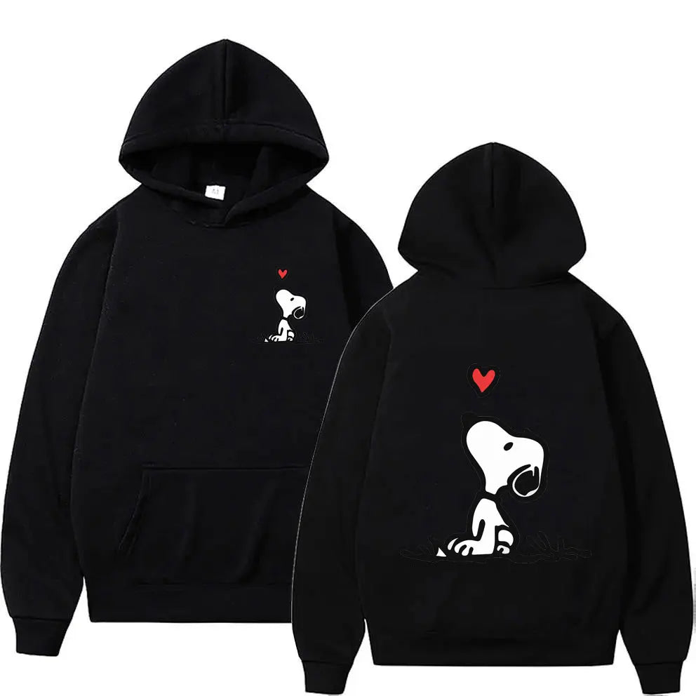 Dark Gray Anime Hoodie