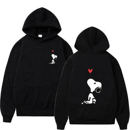 Dark Gray Anime Hoodie