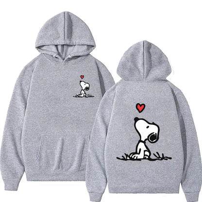 Dark Gray Anime Hoodie