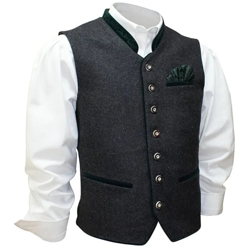 Sophisticated Grey Loden Gilet