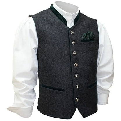 Sophisticated Grey Loden Gilet