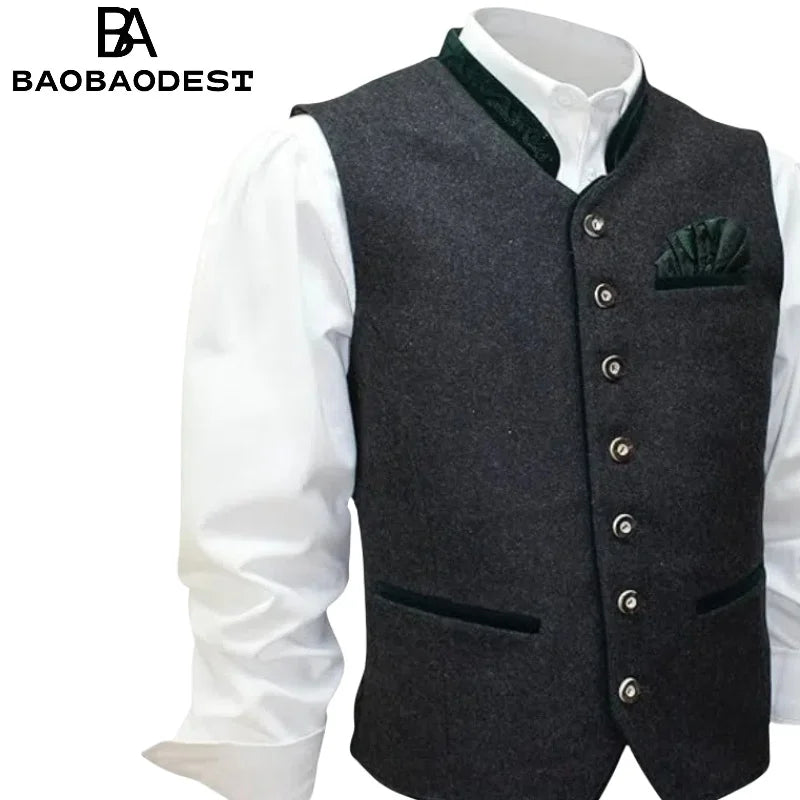 Sophisticated Grey Loden Gilet