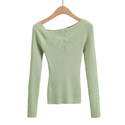Slim Fit Single Breasted Women's T-Shirt
