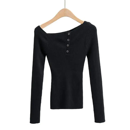 Slim Fit Single Breasted Women's T-Shirt