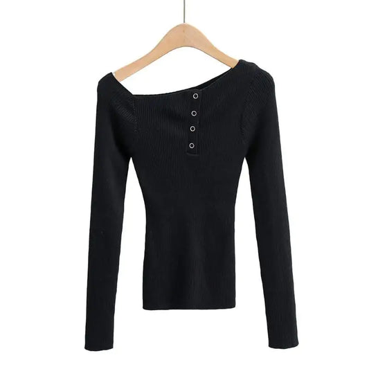 Slim Fit Single Breasted Women's T-Shirt